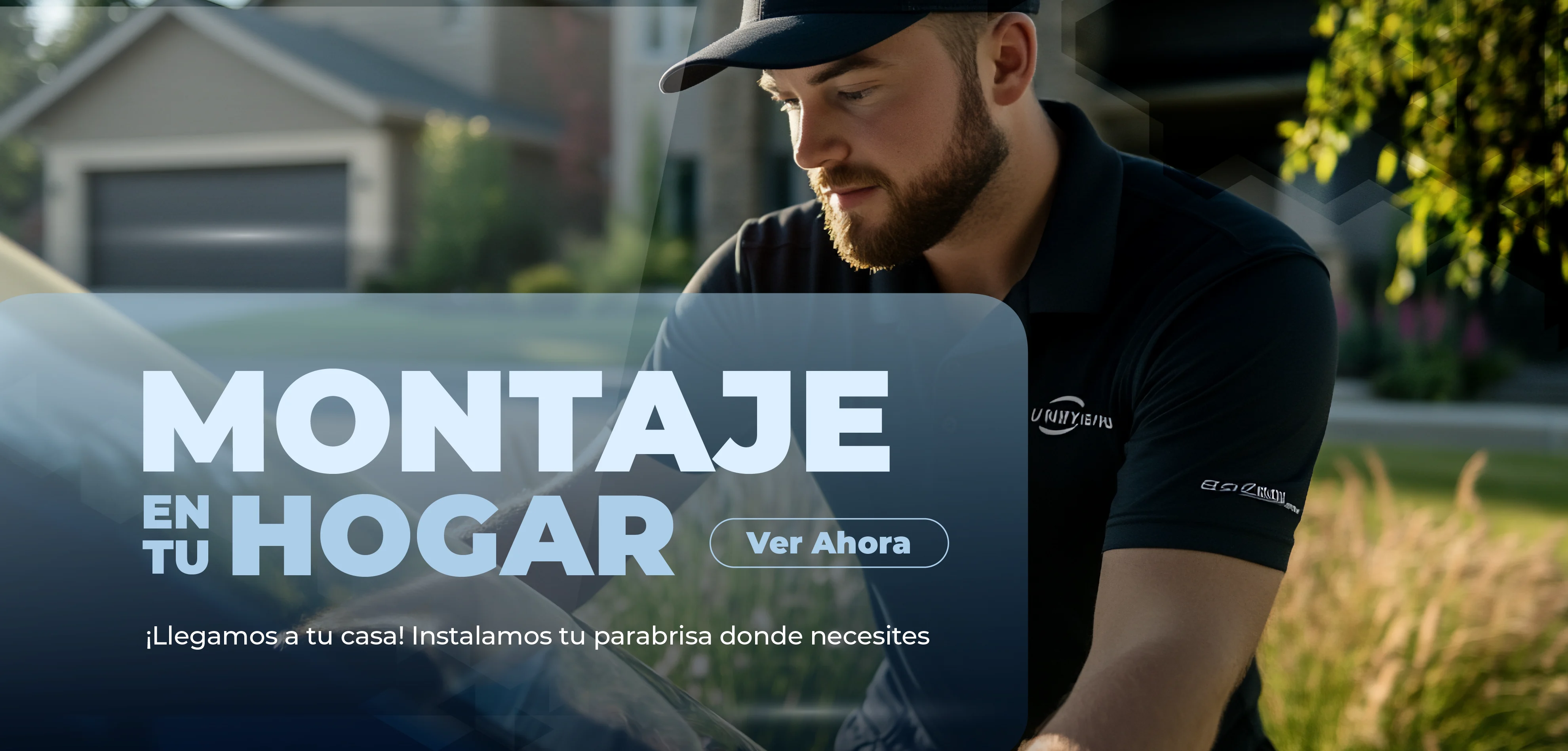 Montaje en tu hogar: instalamos tu parabrisas donde necesites
